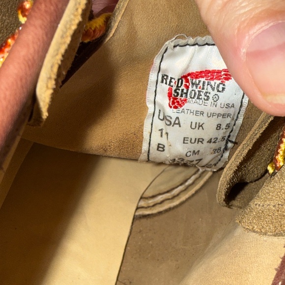 Redwing size 11 women Leather Boots
9.5 men’s - Picture 7 of 7